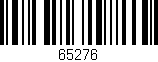 Código de barras (EAN, GTIN, SKU, ISBN): '65276'