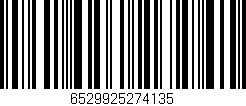 Código de barras (EAN, GTIN, SKU, ISBN): '6529925274135'