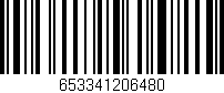 Código de barras (EAN, GTIN, SKU, ISBN): '653341206480'