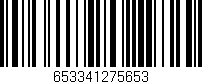 Código de barras (EAN, GTIN, SKU, ISBN): '653341275653'