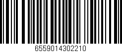 Código de barras (EAN, GTIN, SKU, ISBN): '6559014302210'