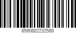 Código de barras (EAN, GTIN, SKU, ISBN): '6580602232589'