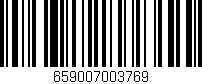Código de barras (EAN, GTIN, SKU, ISBN): '659007003769'