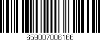 Código de barras (EAN, GTIN, SKU, ISBN): '659007006166'