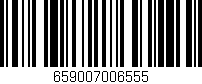 Código de barras (EAN, GTIN, SKU, ISBN): '659007006555'
