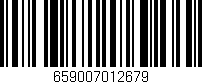 Código de barras (EAN, GTIN, SKU, ISBN): '659007012679'
