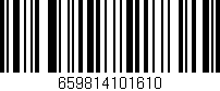 Código de barras (EAN, GTIN, SKU, ISBN): '659814101610'