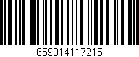 Código de barras (EAN, GTIN, SKU, ISBN): '659814117215'