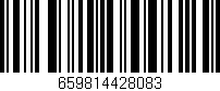 Código de barras (EAN, GTIN, SKU, ISBN): '659814428083'