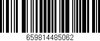 Código de barras (EAN, GTIN, SKU, ISBN): '659814485062'