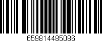 Código de barras (EAN, GTIN, SKU, ISBN): '659814485086'