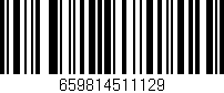 Código de barras (EAN, GTIN, SKU, ISBN): '659814511129'