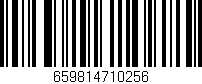 Código de barras (EAN, GTIN, SKU, ISBN): '659814710256'