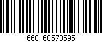 Código de barras (EAN, GTIN, SKU, ISBN): '660168570595'