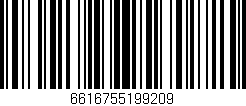 Código de barras (EAN, GTIN, SKU, ISBN): '6616755199209'