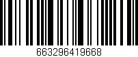 Código de barras (EAN, GTIN, SKU, ISBN): '663296419668'