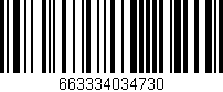 Código de barras (EAN, GTIN, SKU, ISBN): '663334034730'