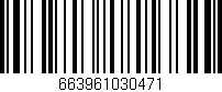 Código de barras (EAN, GTIN, SKU, ISBN): '663961030471'