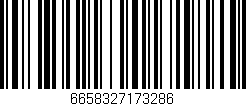 Código de barras (EAN, GTIN, SKU, ISBN): '6658327173286'