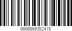 Código de barras (EAN, GTIN, SKU, ISBN): '6666666352415'
