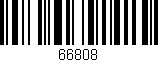 Código de barras (EAN, GTIN, SKU, ISBN): '66808'