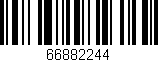 Código de barras (EAN, GTIN, SKU, ISBN): '66882244'