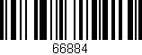 Código de barras (EAN, GTIN, SKU, ISBN): '66884'