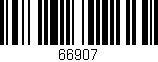 Código de barras (EAN, GTIN, SKU, ISBN): '66907'