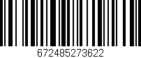 Código de barras (EAN, GTIN, SKU, ISBN): '672485273622'