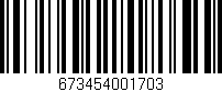 Código de barras (EAN, GTIN, SKU, ISBN): '673454001703'