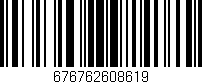 Código de barras (EAN, GTIN, SKU, ISBN): '676762608619'