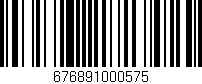 Código de barras (EAN, GTIN, SKU, ISBN): '676891000575'