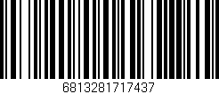Código de barras (EAN, GTIN, SKU, ISBN): '6813281717437'
