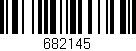 Código de barras (EAN, GTIN, SKU, ISBN): '682145'