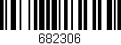 Código de barras (EAN, GTIN, SKU, ISBN): '682306'