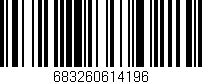 Código de barras (EAN, GTIN, SKU, ISBN): '683260614196'