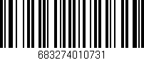 Código de barras (EAN, GTIN, SKU, ISBN): '683274010731'