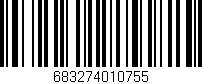 Código de barras (EAN, GTIN, SKU, ISBN): '683274010755'