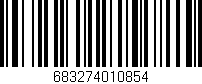 Código de barras (EAN, GTIN, SKU, ISBN): '683274010854'
