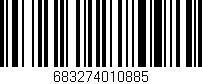 Código de barras (EAN, GTIN, SKU, ISBN): '683274010885'