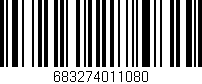 Código de barras (EAN, GTIN, SKU, ISBN): '683274011080'