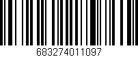 Código de barras (EAN, GTIN, SKU, ISBN): '683274011097'