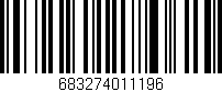 Código de barras (EAN, GTIN, SKU, ISBN): '683274011196'