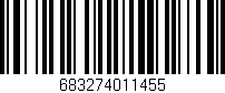Código de barras (EAN, GTIN, SKU, ISBN): '683274011455'