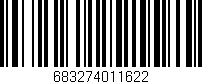 Código de barras (EAN, GTIN, SKU, ISBN): '683274011622'