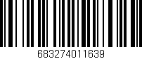 Código de barras (EAN, GTIN, SKU, ISBN): '683274011639'