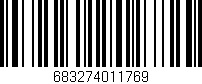 Código de barras (EAN, GTIN, SKU, ISBN): '683274011769'