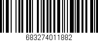 Código de barras (EAN, GTIN, SKU, ISBN): '683274011882'