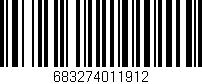 Código de barras (EAN, GTIN, SKU, ISBN): '683274011912'