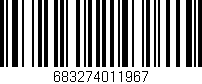 Código de barras (EAN, GTIN, SKU, ISBN): '683274011967'